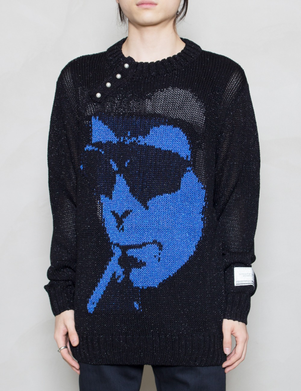 BABY FACE SWEATER_BLACK
