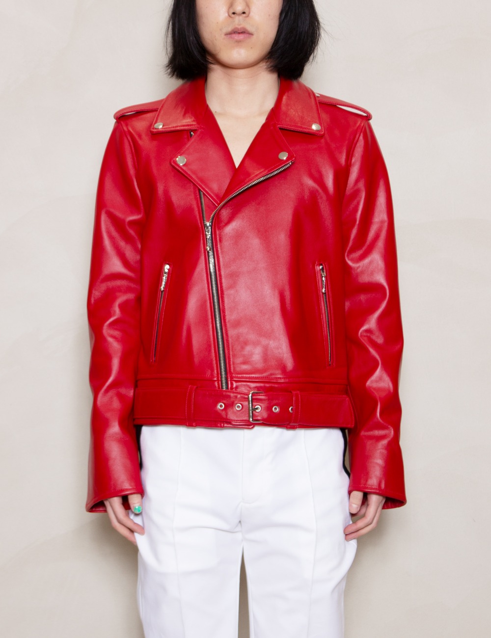 PERFECTO JACKET_RED
