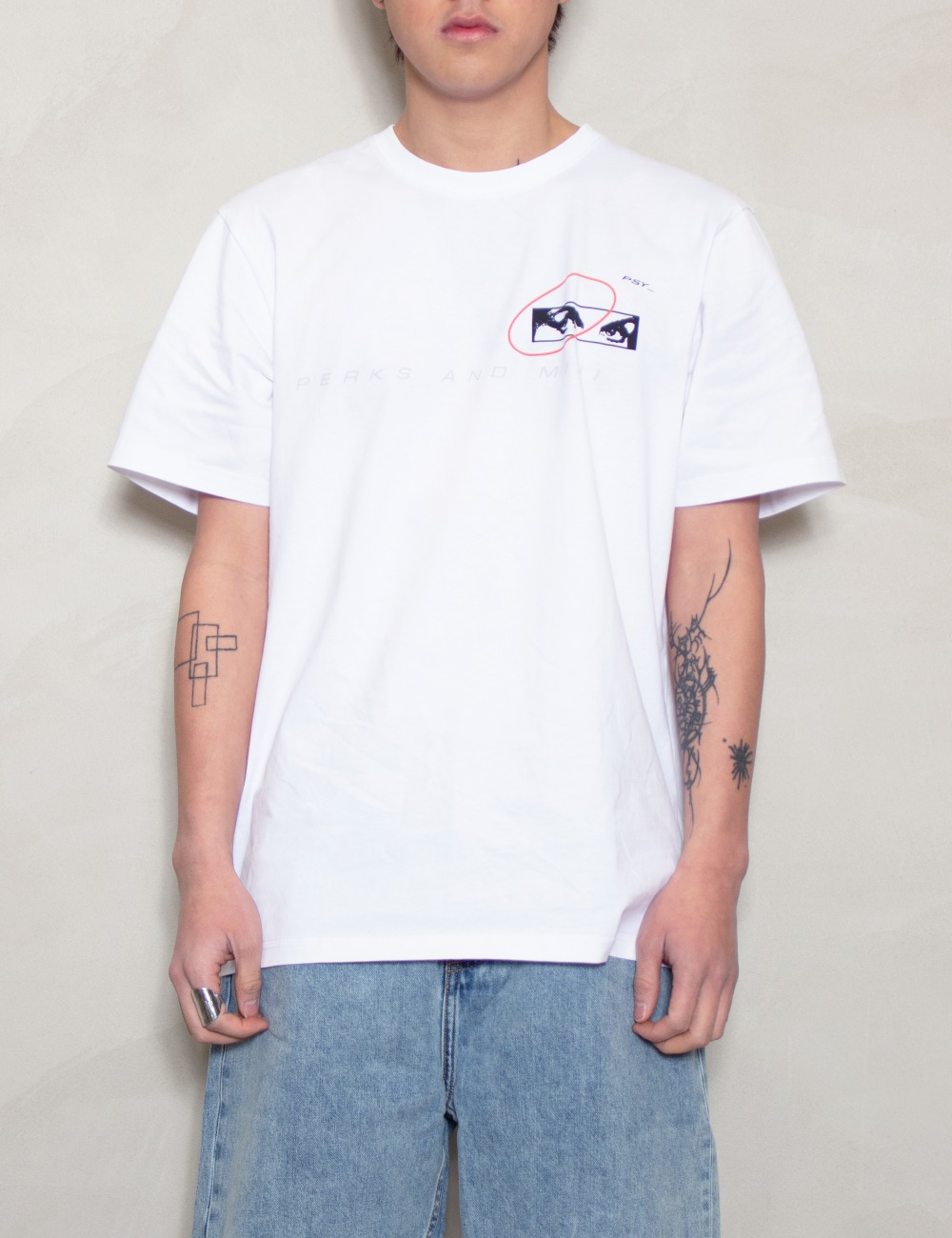 EYES ARE THE WINDOWS S/S TEE_WHITE