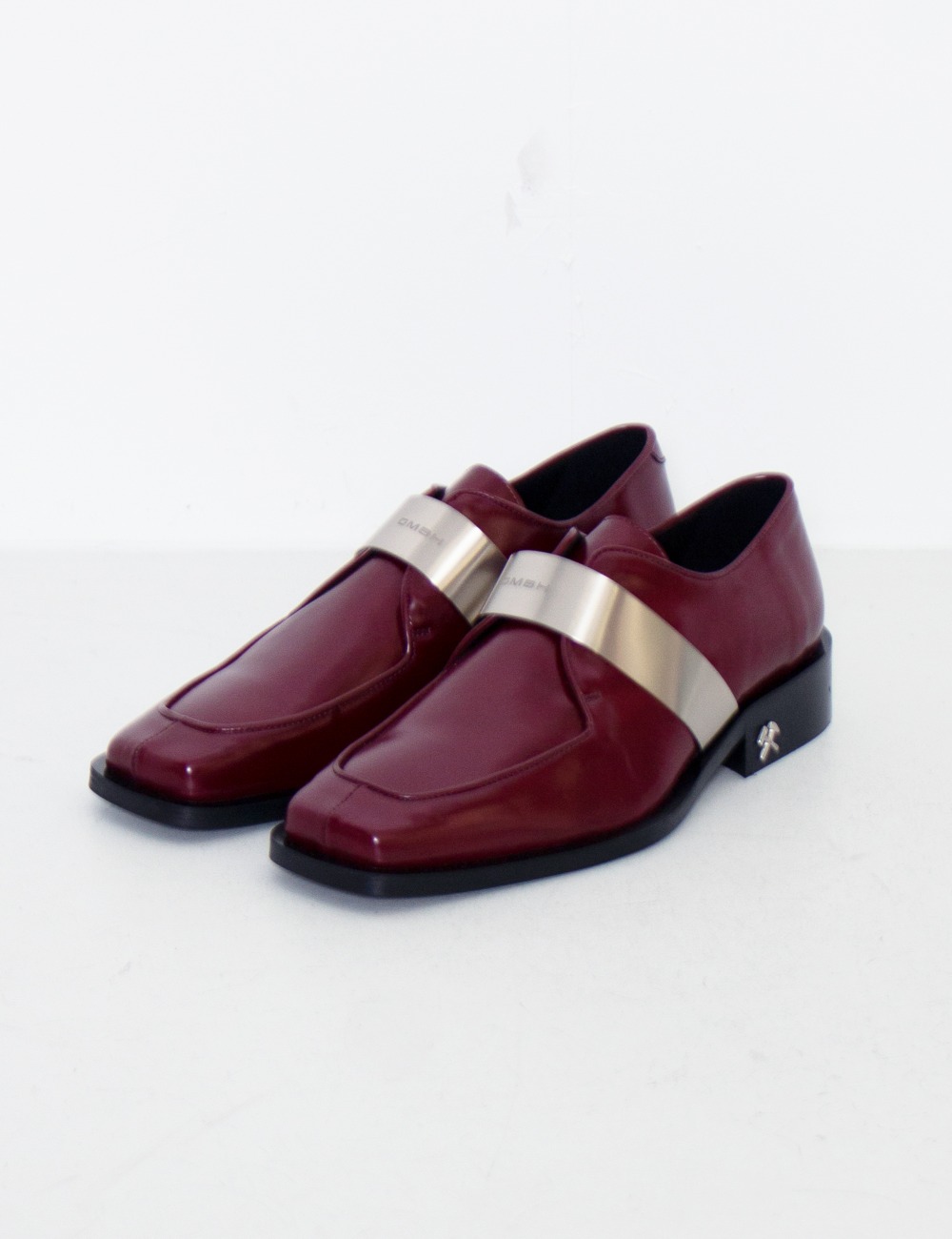 SINAN LOAFER WITH METAL_WINE ABRASIVATO