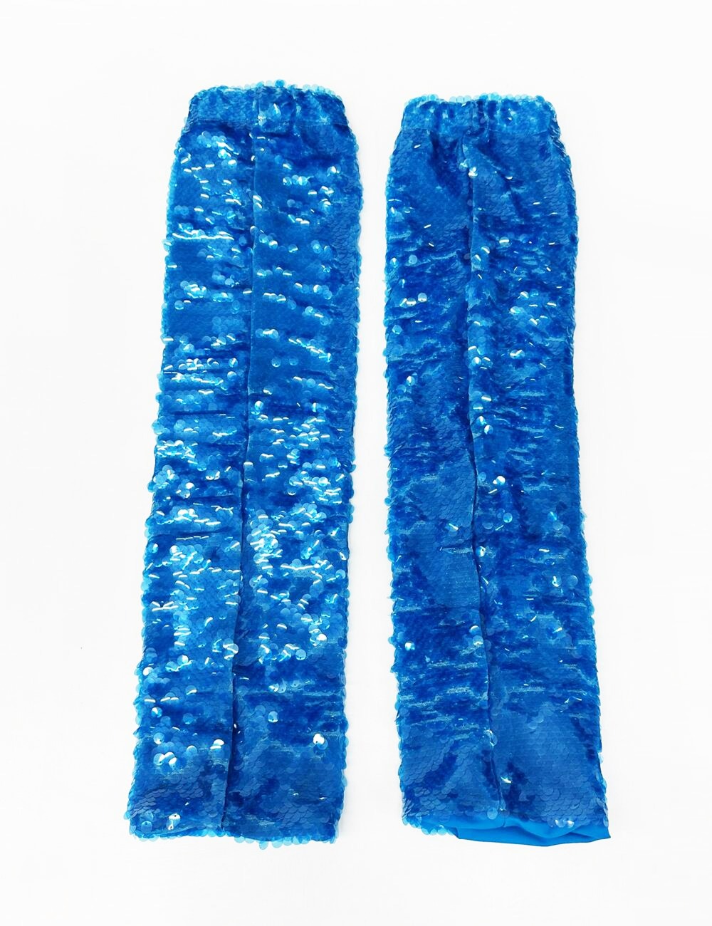 SEQUIN LEG WARMERS_TURQUOISE
