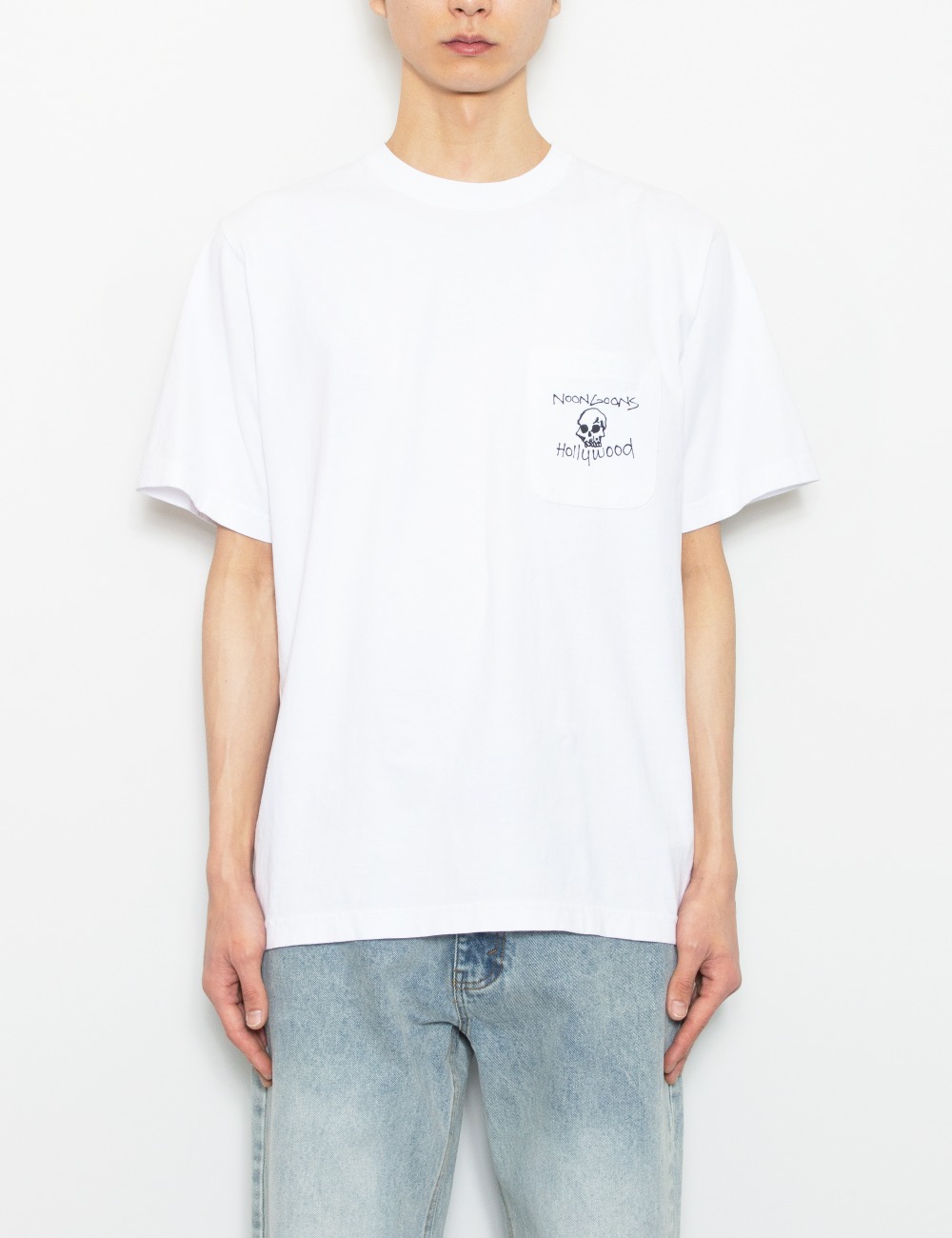 MADE IN HOLLYWOOD POCKET T-SHIRT_WHITE