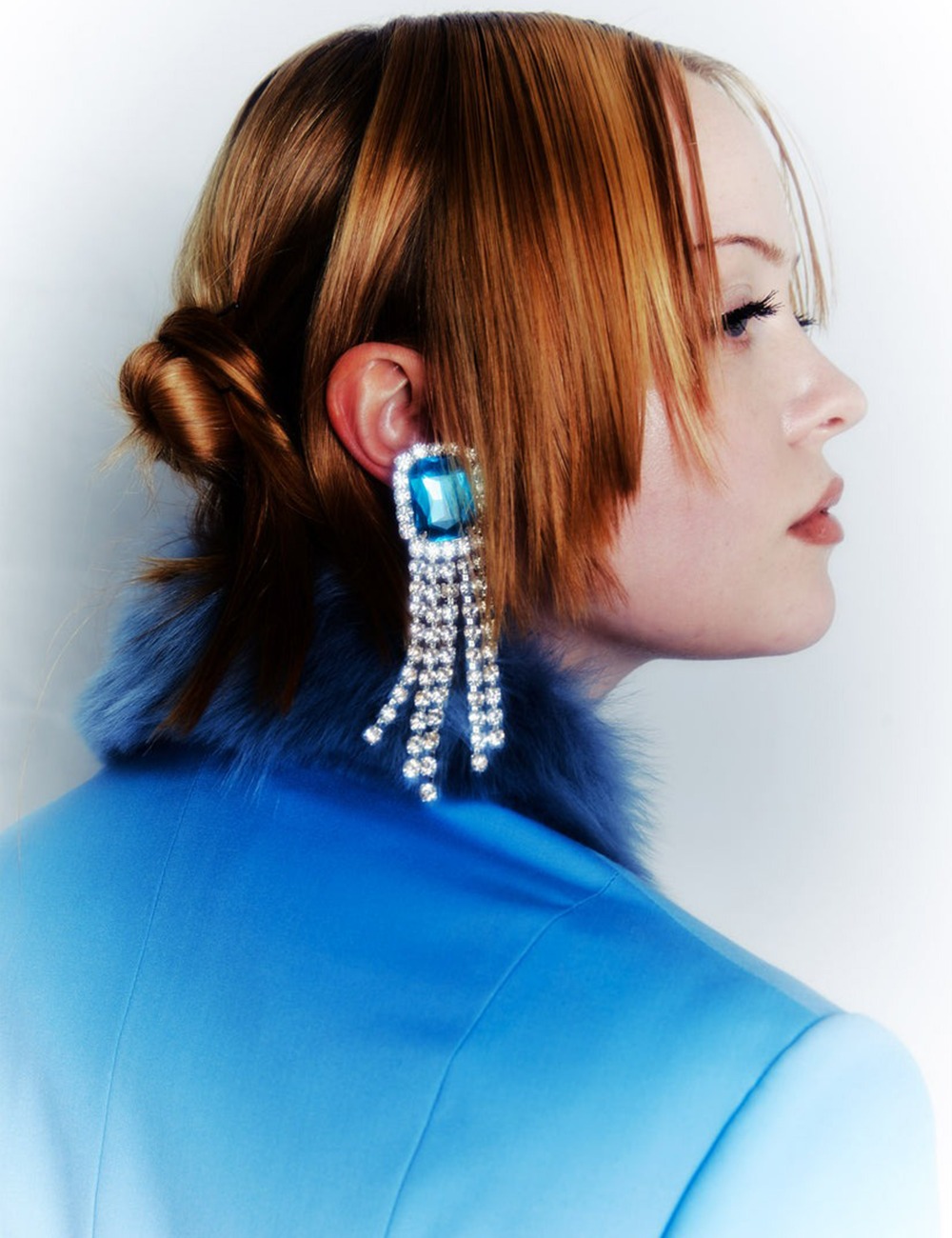 CONQUINE EARRINGS_BLUE